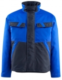 Gr.L MASCOT-Kälteschutz-Winter-Jacke, Pilotenjacke, Berufs- und Freizeit-Jacke, Albury, 210 g/m², kornblau/schwarzblau