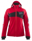 MASCOT-Kälteschutz, Damen Hard Shell Jacke, 115, g/m², verkehrsrot/schwarz