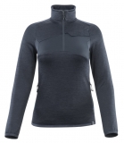 MASCOT-Kälteschutz, Damen-Fleecepullover mit kurzem Reißverschluss, 260 g/m², schwarzblau