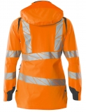 MASCOT-Warnschutz, Warn-Damen Hard Shell Jacke, ACCELERATE SAFE, warnorange/dunkelanthrazit