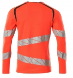MASCOT-Warnschutz, Warn-Langarm-Shirt, ACCELERATE SAFE, warnrot/dunkelanthrazit