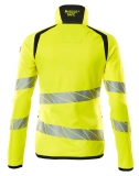 MASCOT-Warnschutz, Warn-Damen Fleecepullover, ACCELERATE SAFE, warngelb/schwarz