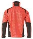 MASCOT-Warnschutz, Warn-Softshell Jacke, ACCELERATE SAFE, high vis rot/dunkelanthrazit