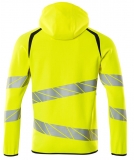 MASCOT-Warnschutz, Warn-Kapuzensweatshirt, ACCELERATE SAFE, high vis gelb/schwarzblau