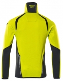 MASCOT-Warnschutz, Warn-Fleecepullover, ACCELERATE SAFE, high vis gelb/schwarzblau