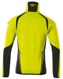MASCOT-Warnschutz, Warn-Fleecepullover, ACCELERATE SAFE, high vis gelb/schwarz