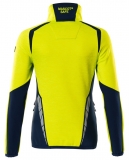 MASCOT-Warnschutz, Warn-Damen Fleecepullover, ACCELERATE SAFE, high vis gelb/schwarzblau