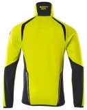 MASCOT-Warnschutz, Warn-Fleecepullover, ACCELERATE SAFE, high vis gelb/schwarzblau