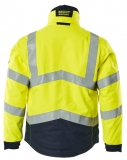 MASCOT-Warnschutz, Warn-Winter-Pilotjacke, MULTISAFE, warngelb/schwarzblau