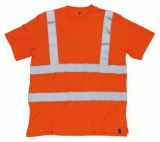 Gr.4XL MASCOT Warnschutz T-Shirt, ROBLIN, orange