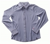Gr.M MASCOT Damen-Bluse, MYKONOS, 1/1-Arm, MG230, blaugrau