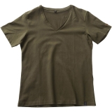 Gr.L MASCOT-Workwear, Damen-T-Shirt, Skyros, CROSSOVER, 230 g/m², dunkeloliv