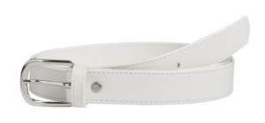 LEIBER-Jobwear, Leder-Gürtel, weiß