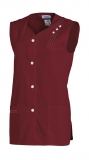 LEIBER-Jobwear, Hosenkasack, Arbeits-Berufs-Kasack, ohne Arm bordeaux