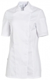 LEIBER-Jobwear, Damen-Kochjacke, kurzarm, weiss