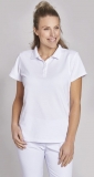 LEIBER-Jobwear, Damen-Poloshirt, weiss