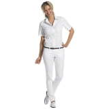 Gr.44 LEIBER-Workwear, Damenhose, ca. 230g/m², weiß