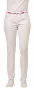 LEIBER-Jobwear, Damen-Arbeits-Berufs-Hose, Bundhose, 270 g/m², weiß