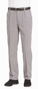 LEIBER-Jobwear, Kochhose, Bäckerhose, Damen und Herren, schwarz/weiss-pepita