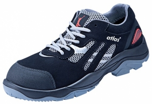 ATLAS-S1 Sicherheitshalbschuhe, ERGO-MED CF 4 blueline, Weite: 14, blau,  Größe: 39