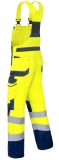 HAVEP-Warnschutz, Warn-Latzhose, 290 g/m², fluor-gelb/marine