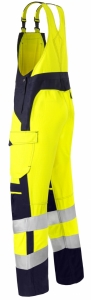 HAVEP-Warnschutz, Warn-Overall 300 g/m², leuchtgelb/marine