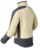HAVEP-Kälteschutz, Softshell-Jacke, 320 g/m², sand/kohlengrau