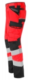 HAVEP-Warnschutz, Warn-Bundhose, 290 g/m², leuchtrot/kohlengrau