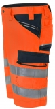HAVEP-Warnschutz, Warn-Bermuda, 290 g/m², fluor-orange/marine
