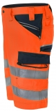 HAVEP-Warnschutz, Warn-Bermuda, 290 g/m², fluor-orange/marine