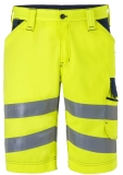 HAVEP-Warnschutz, Warn-Bermuda, 290 g/m², fluor-gelb/marine