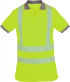 Gr.4XL WATEX-Warnschutz-Polo-Shirt, leuchtgelb