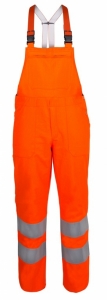 WATEX-Warnschutz-Latzhose, leuchtorange