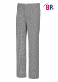 Gr.40 BP Kochhose Bäckerhose Kochkleidung Bäckerkleidung Gastronomiehose schwarz weiß Pepita ca 230g
