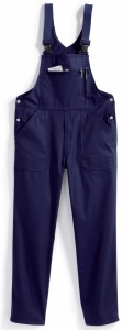 Gr.56 BP Herren Latzhose Arbeitslatzhose Berufslatzhose Workerhose Arbeitshose Berufshose Blaumann dunkelblau