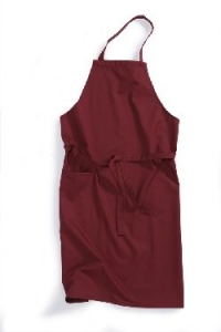 BP Latzschürze Vorbinder Bistroschürze Kellnerschürze Latzschürze Servierschürze 2 Stück bordeaux