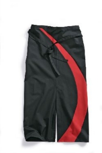 BP Bistroschürze Vorbinder Kellnerschürze Latzschürze Servierschürze schwarz rot