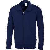 Gr.L BP-Workwear, Sweatjacke für Sie & Ihn, ca. 320g/m², dunkelblau
