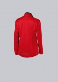 BP-Kälteschutz, Damen-Softshell-Arbeits-Berufs-Jacke,ljacke, 255 g/m², rot