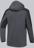 BP-Kälteschutz, Herren-Softshelljacke, BPlus Modern Stretch, anthrazit/schwarz