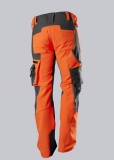 BP-Warnschutz, Warn-Superstretch-Hose für Herren, warnorange/anthrazit