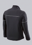 BP Winter-Softshell-Arbeits-Berufs-Jacke schwarz