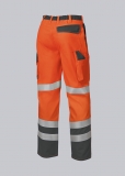 BP-Warnschutz, Warn-Bundhose, ca. 270g/m², warnorange/dunkelgrau