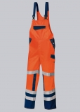 BP-Warnschutz, Warn-Latzhose, ca. 270g/m², warnorange/dunkelblau
