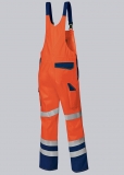 BP-Warnschutz, Warn-Latzhose, ca. 270g/m², warnorange/dunkelblau