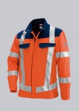 BP-Warnschutz, Warn-Jacke, ca. 270g/m², warnorange/dunkelblau
