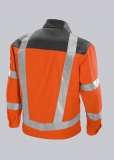 BP-Warnschutz, Warn-Jacke,  ca. 270g/m², warnorange/dunkelgrau