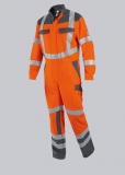 BP-Warnschutz, Warn-Overall, Bprotected, ca. 270g/m², warnorange/dunkelgrau