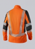 BP-Warnschutz, Warn-Arbeitsjacke für Herren, warnorange/anthrazit