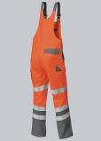 BP-Warnschutz, Warn-Latzhose, ca. 270g/m², warnorange/dunkelgrau